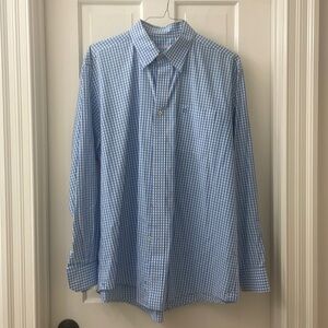 Southern tide extra large blue button down shirt